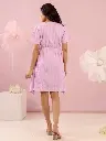 Lavanya Lilac Cotton Embroidered Cut Work Dress_3.webp