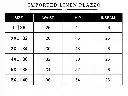 Imported linen pant size chart.webp