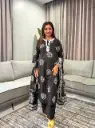 Midnight Mandala Pure Cotton 3-Piece Suit Set
