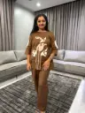 Cocoa Bloom Flex Cotton Co-ord Set