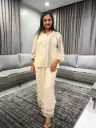 Ivory Heritage Mull Cotton Co-Ord Set