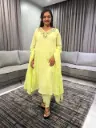 Lime Blossom Premium Mull Cotton Suit Set