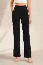 Noir Comfort Stretch Palazzo
