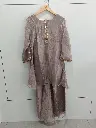 Misty Mauve Crush Shimmer Designer Co-ord Set