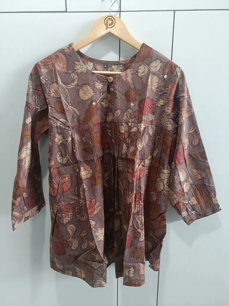 Vintage Blossom Pure Cotton Top