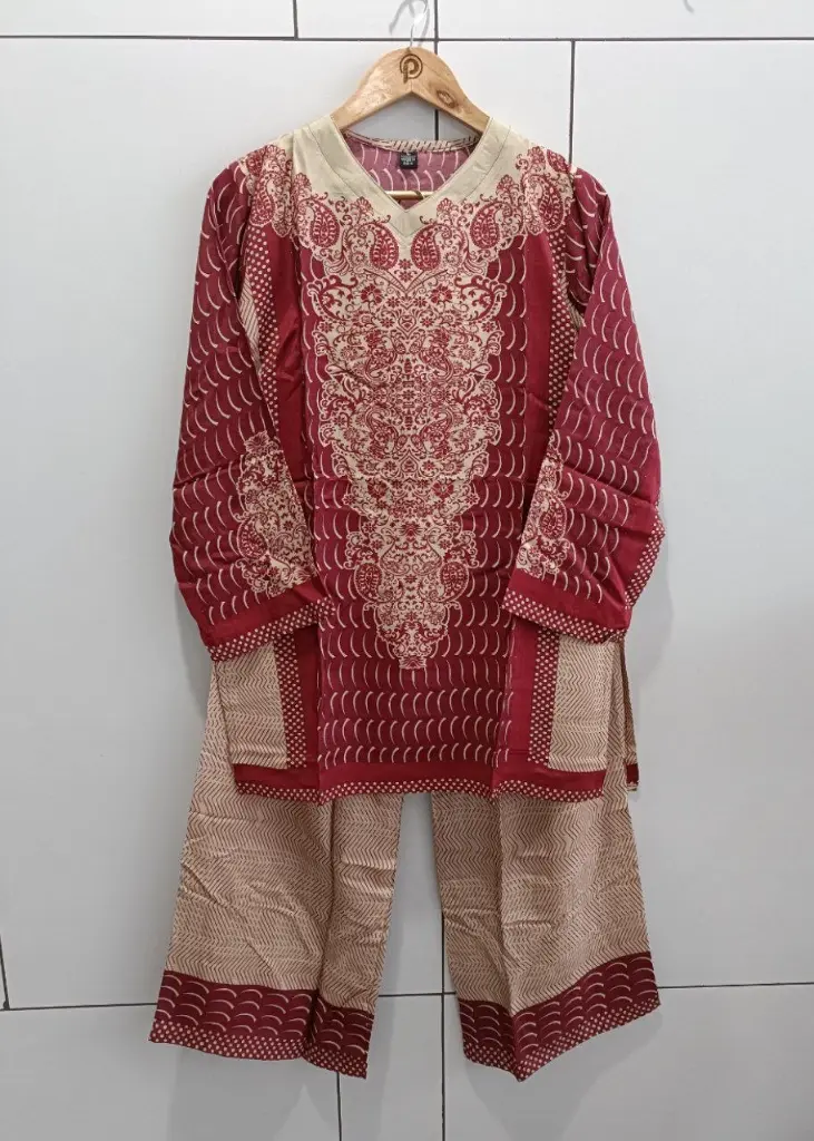 Ruby Heritage Viscose Muslin Cord Set