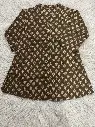 Olive Bloom Pure Cotton Printed Tunic