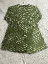Olive Blossom Pure Cotton Printed Tunic