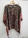 Midnight Heritage Natural Crepe Kaftan Top