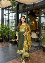 Olive Green Premium Silly Cotton 3-Piece Suit Set