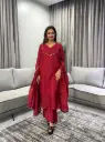 Ruby Grace Banarasi Mull Chanderi Kurta Set