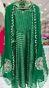 Emerald Floral Festive Tissue 3-Piece Kurta Set