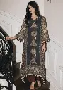 Charcoal & Chocolate Brown Ajrakh Printed Viscose Muslin Kurta Set