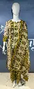 Beige Olive Printed Cotton Straight Kurta Palazzo Set