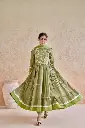 Olive Bloom Festive Anarkali Set