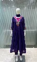 Royal Purple Hand-Worked Pure Premium Russian Silk 3-Piece Suit Set