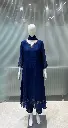 Royal Purple Bead sequin Hand-Worked Banarasi Mull Chanderi 3-Piece Suit Set