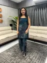 Elara Gazzi Silk Spaghetti Co-ord Set