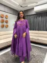Royal Plum Elegance Suit Set