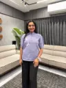 Lavender Bloom Butterfly Top