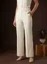 Ivory Luxe Korean Palazzo