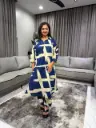 Indigo Edge Kurta Set
