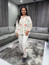 Floral Ivory Grace Cord Set
