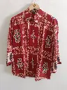 Ajrakh Charm Crepe Shirt