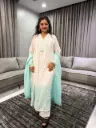 Aqua Grace Mull Cotton 3-Piece Set