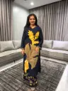 Midnight Floral German Reyon Kurta Set