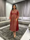 Ruby Royale Cotton Dress