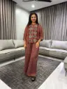 Rust Heritage Muslin Co-Ord Set