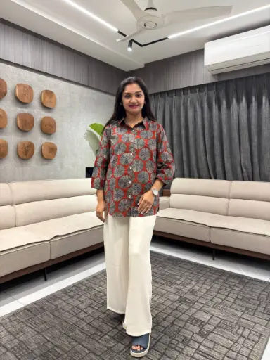 Heritage Motif Premium Shirt Top