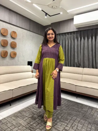 Earthy Duo Cotton Kurta Set
