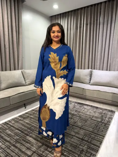 Royal Bloom German Reyon Kurta Set