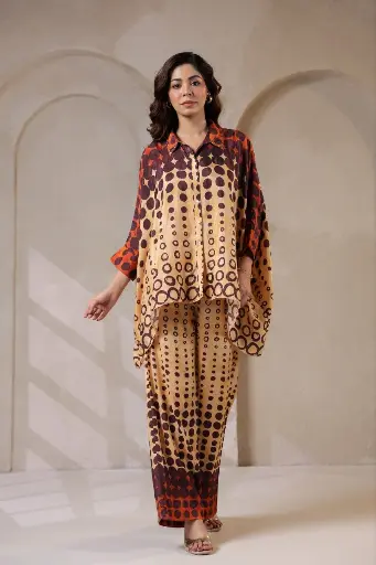 Desert Eclipse Premium Viscose Santoon Co-ord Set